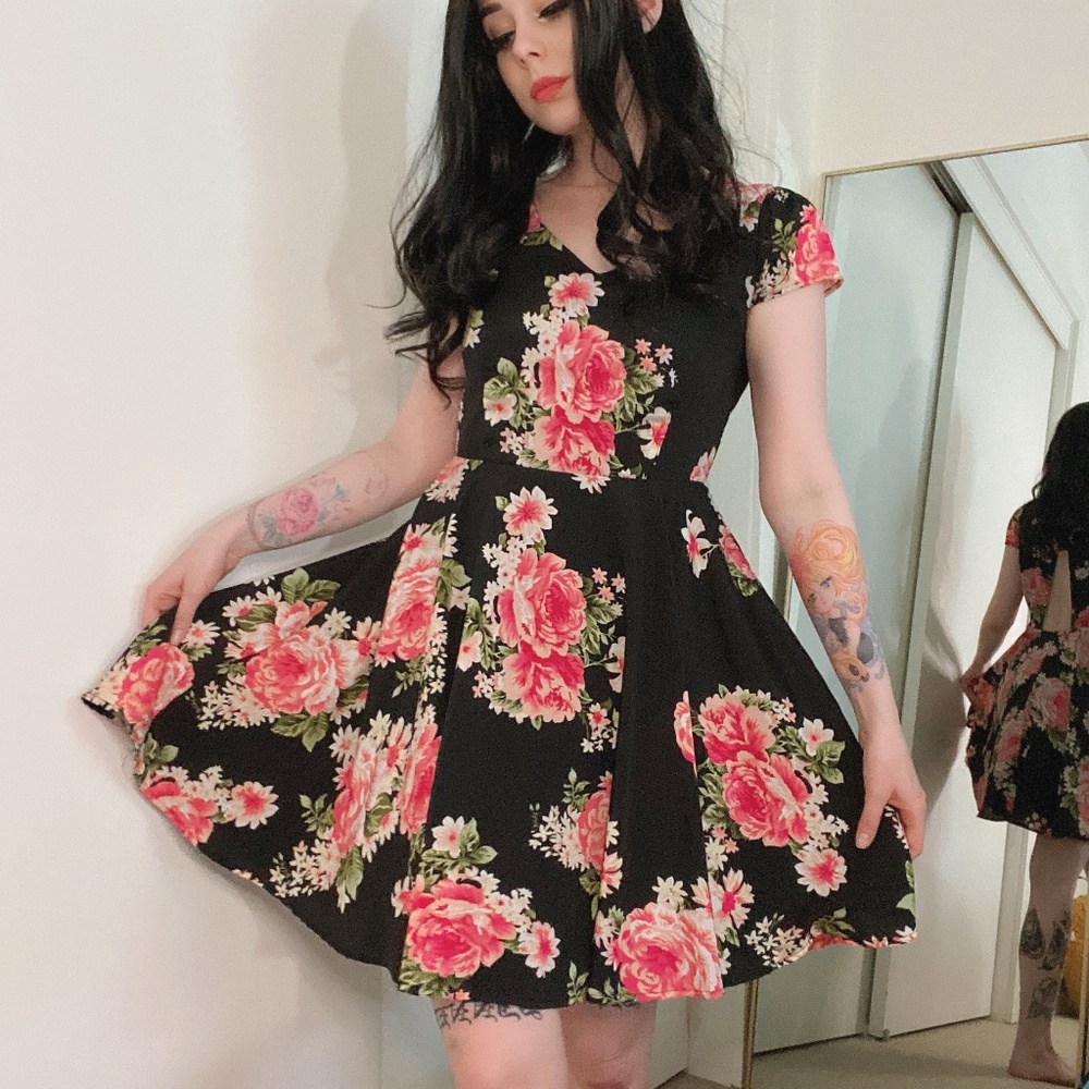 Floral Tea Party Dress